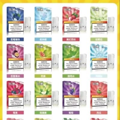 VAKA一代發光煙彈 高相容副廠煙彈 多口味選擇 支援RELX主機