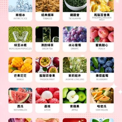 Haman煙彈 哈門高品質電子煙煙彈 多樣口味推薦 台灣現貨