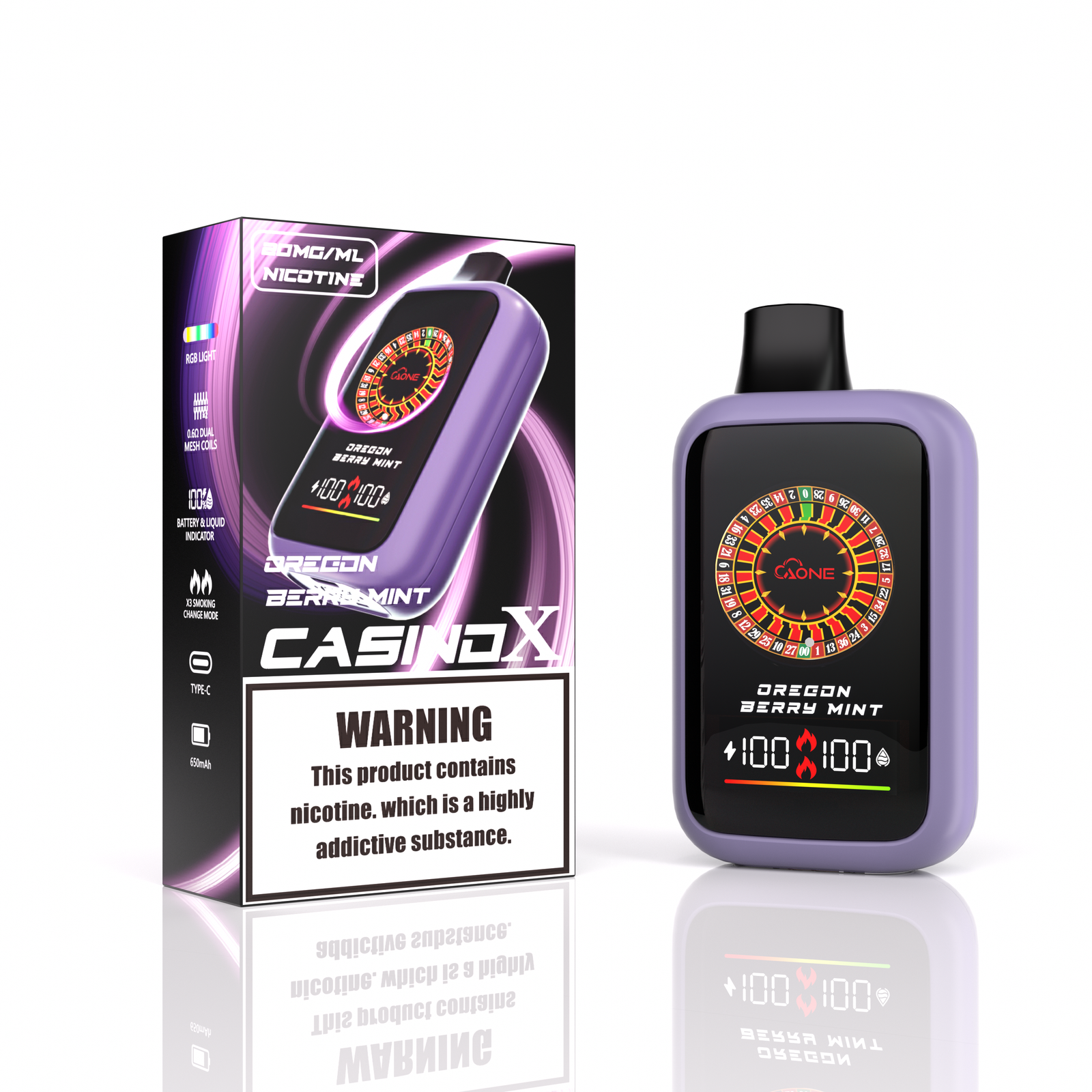 AONE VAPE – CasinoX 16000口 賭場電子煙