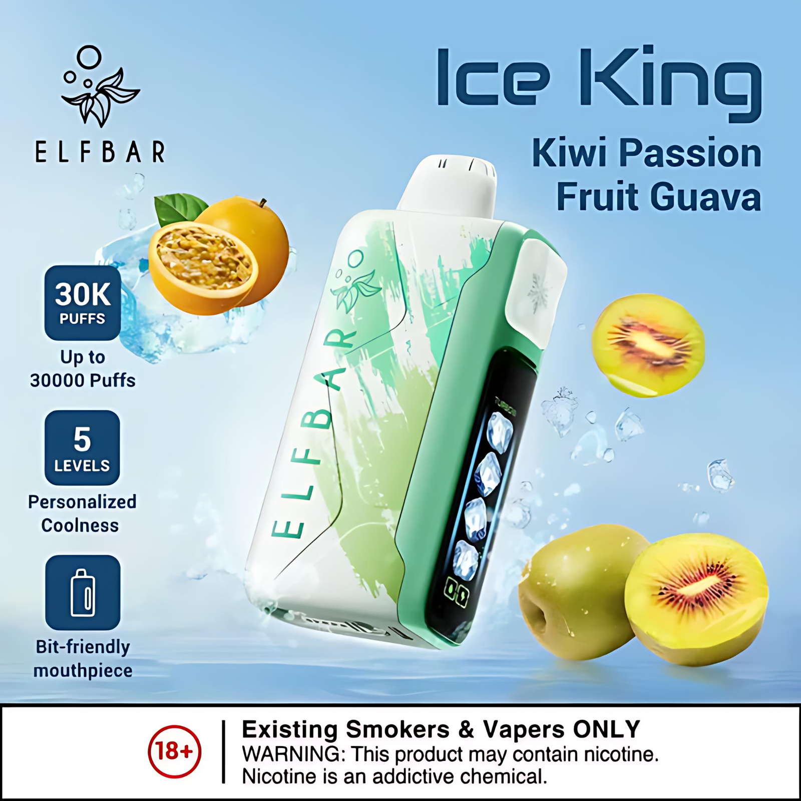 elfbar ice king 一次性電子煙 elfbar ice king 一次性電子煙