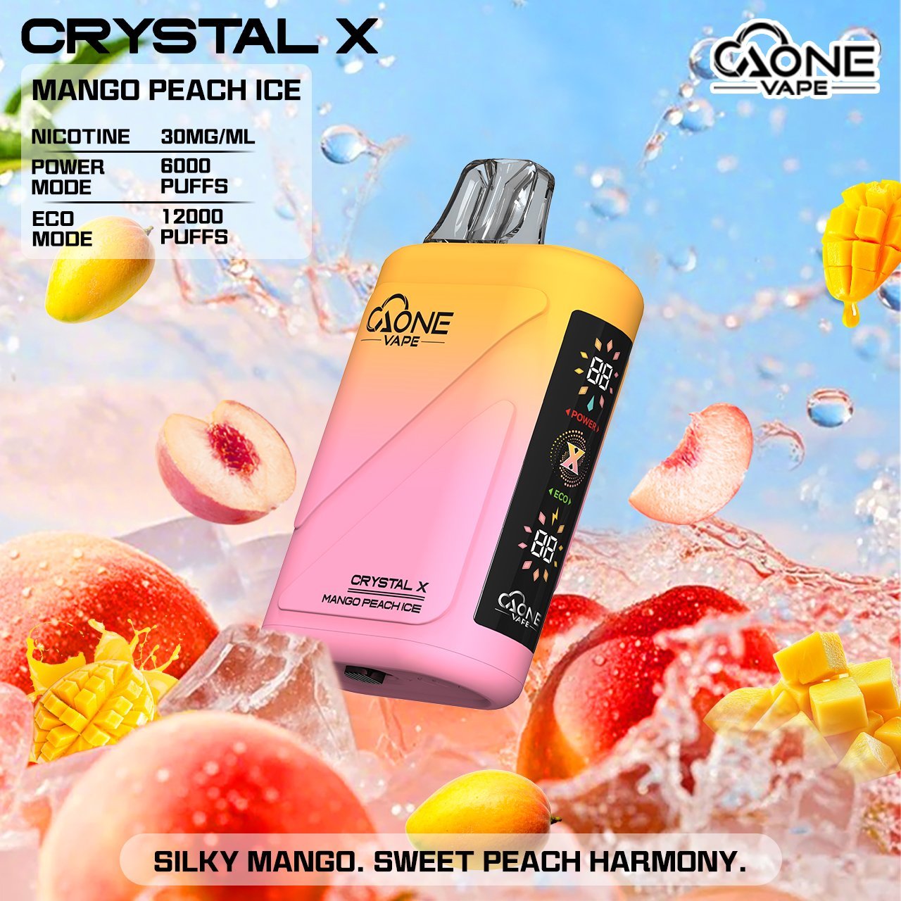 AONE-Crystal-X-水晶二代芒果口味.jpg AONE Crystal X 水晶二代芒果口味
