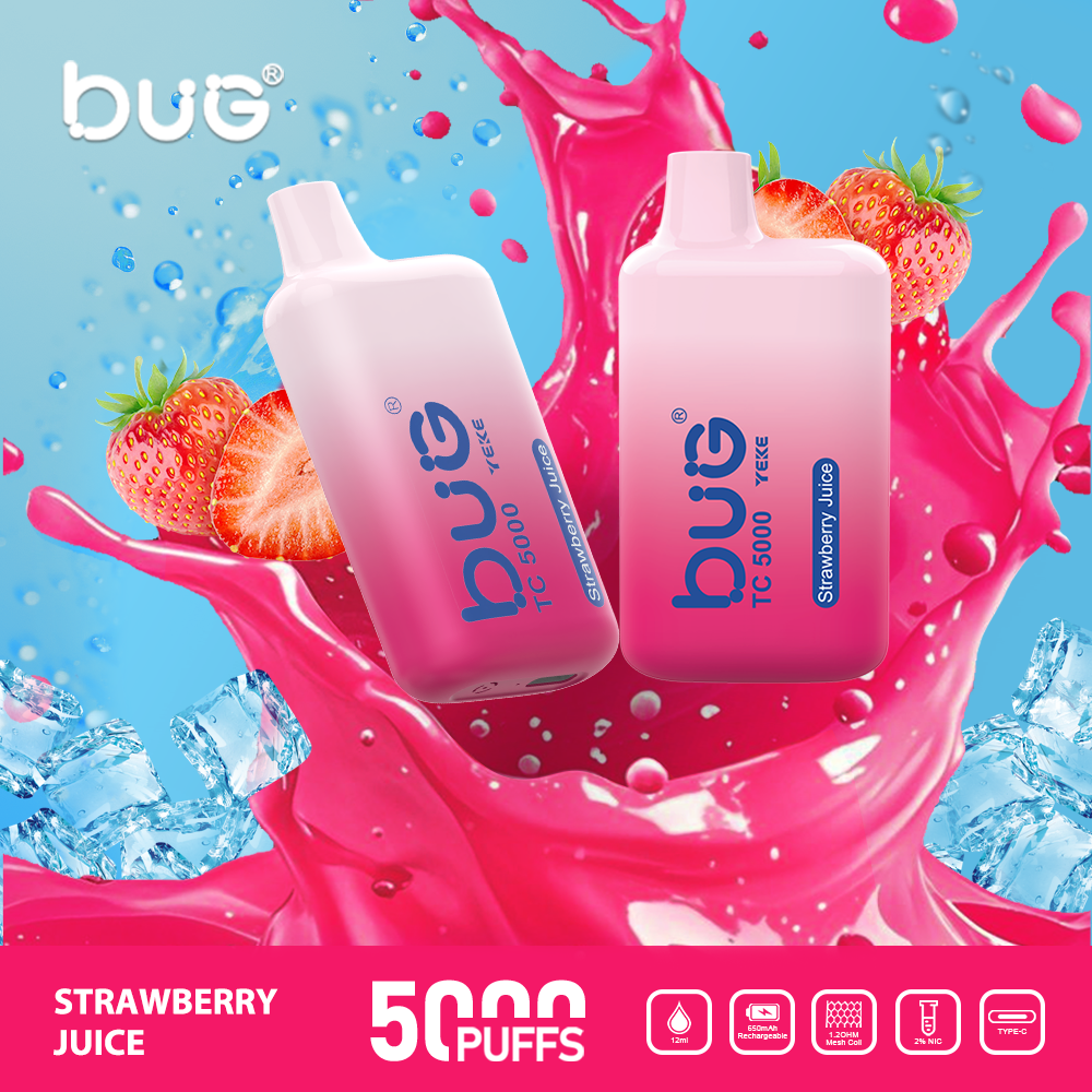 bug 5000口拋棄式電子煙 bug 5000口拋棄式電子煙